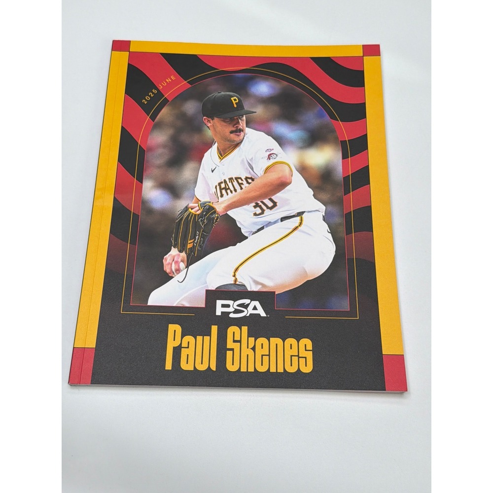 PSA Magazine‎ June 2025 Vol 42 Paul Skenes Pittsburgh Pirates Cover MLB Baseball